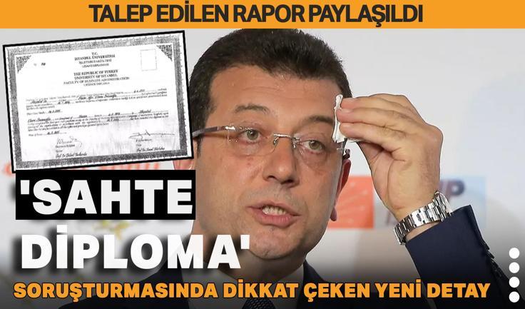 İmamoğlu'nun 'sahte diploma' soruşturmasında detaylar paylaşıldı: Usulsüzlüğe ilişkin önemli tespitler