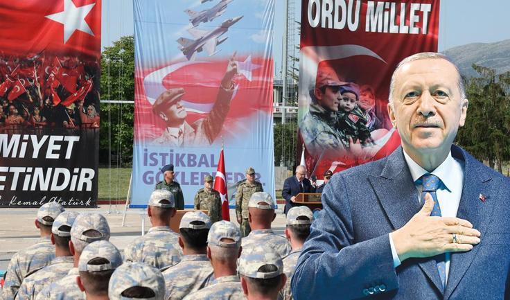 Cumhurbaşkanı Erdoğan, Mehmetçik ile bayramlaştı