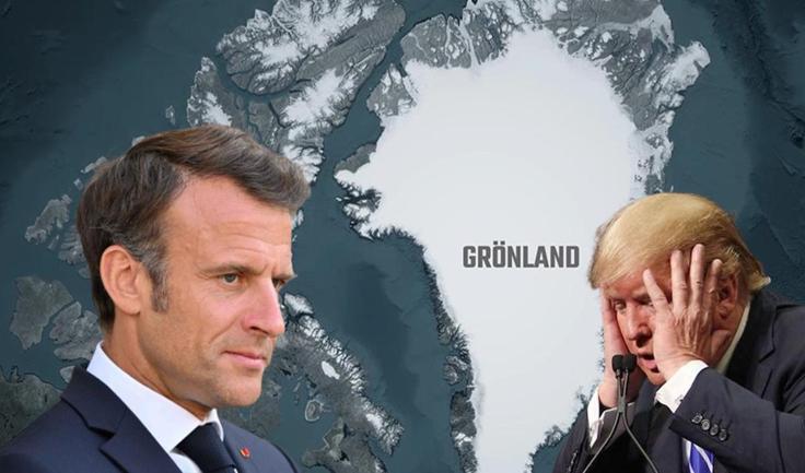Trump bu adaya göz dikti: Macron'dan Grönland atağı