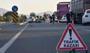 Gümüşhanede yol kenarındaki toprak birikintisine çarpan araçta 3 kişi yaralandı