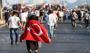 Kadınlar ve gençler vatan için nöbetteydi... ''Ellerde bayrak, yüreklerde dua vardı''