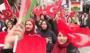 Gazze için sessiz kalmadılar! Eyüpsultan Kız İmam Hatip Lisesi öğrencilerinden gençlik yürüyüşü