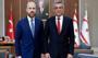 KKTC Cumhurbaşkanı Erhürman, İBTAV Mütevelli Heyeti Üyesi Bilal Erdoğan'ı kabul etti