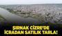 Şırnak Cizre'de icradan satılık hisseli tarla!