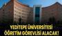Yeditepe Üniversitesi Öğretim Görevlisi alacak!