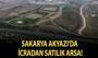 Sakarya Akyazı'da icradan satılık arsa!