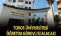 Toros Üniversitesi Öğretim Görevlisi alacak!