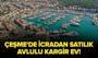 İzmir Çeşme'de icradan satılık avlulu kargir ev!