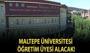 Maltepe Üniversitesi Öğretim Üyesi alacak!