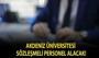 Akdeniz Üniversitesi sözleşmeli personel alacak!