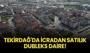 Tekirdağ'da icradan satılık dubleks daire!
