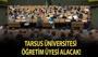 Tarsus Üniversitesi öğretim üyesi alacak!