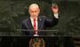 Elinde bombayla geldi! BM kürsüsünde Netanyahu skandalı