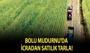 Bolu Mudurnu'da icradan satılık tarla!