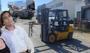 Manavgat'ta forklift kazası: Motosiklet sürücüsü hayatını kaybetti