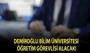 Demiroğlu Bilim Üniversitesi Öğretim Görevlisi alacak!