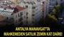 Antalya Manavgat'ta mahkemeden satılık zemin kat daire!