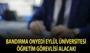 Bandırma Onyedi Eylül Üniversitesi Öğretim Görevlisi alacak!